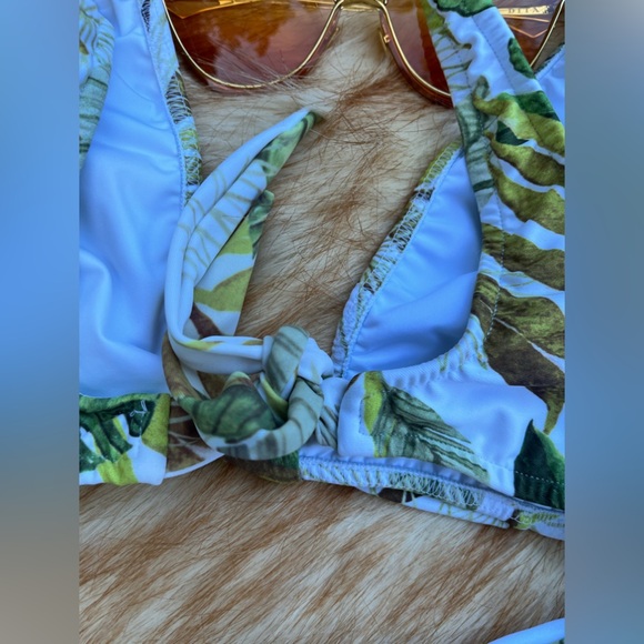 KANOMI Bikini 👙 Tie back bow front Top bottom matching set SzM sexy high waiste - Picture 6 of 7